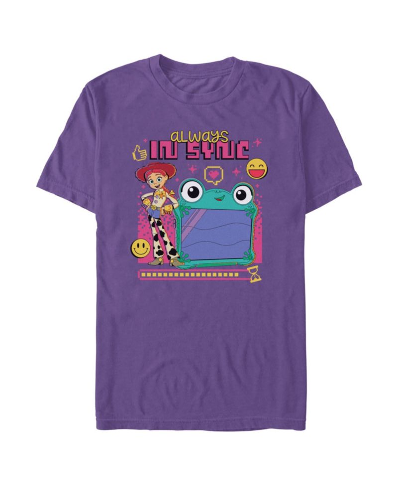 Men's Toy Story Always in Sync Character Graphic T-Shirt