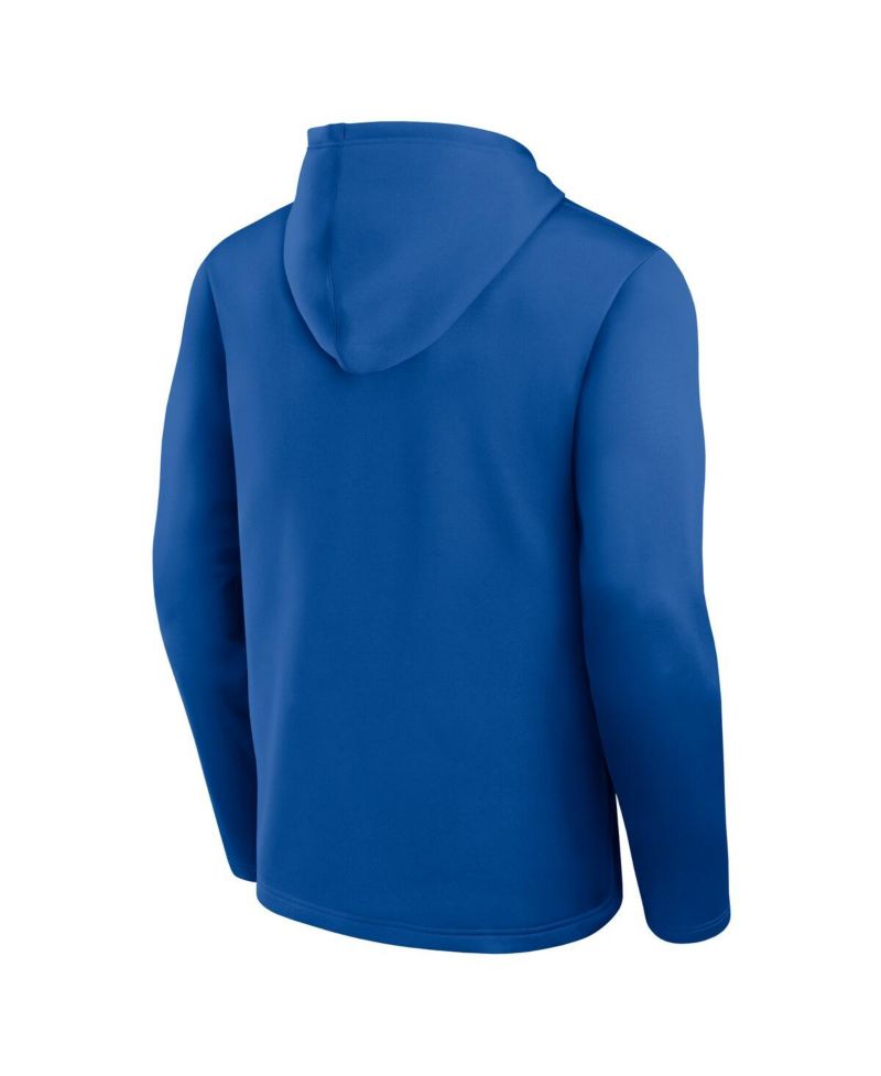 Men's Royal New York Giants Head Start Pullover Hoodie