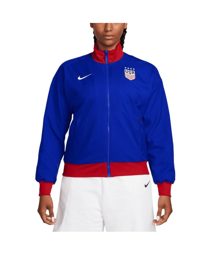 Women's Royal USWNT 224 Strike Anthem Full-Zip Jacket