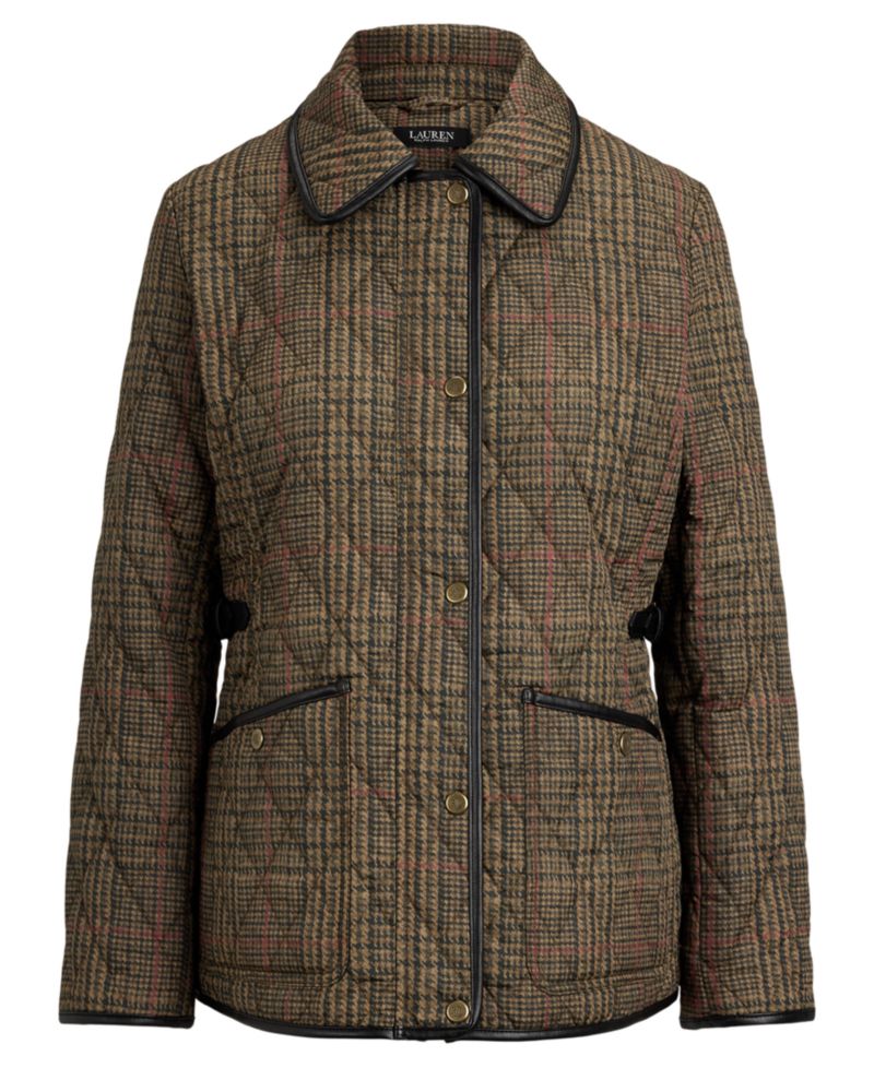 Women's Quilted Velboa-Lined Coat