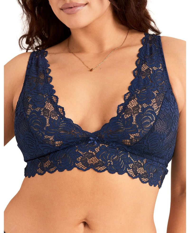 Livi Women's Plus-Size Unlined Bralette Bra