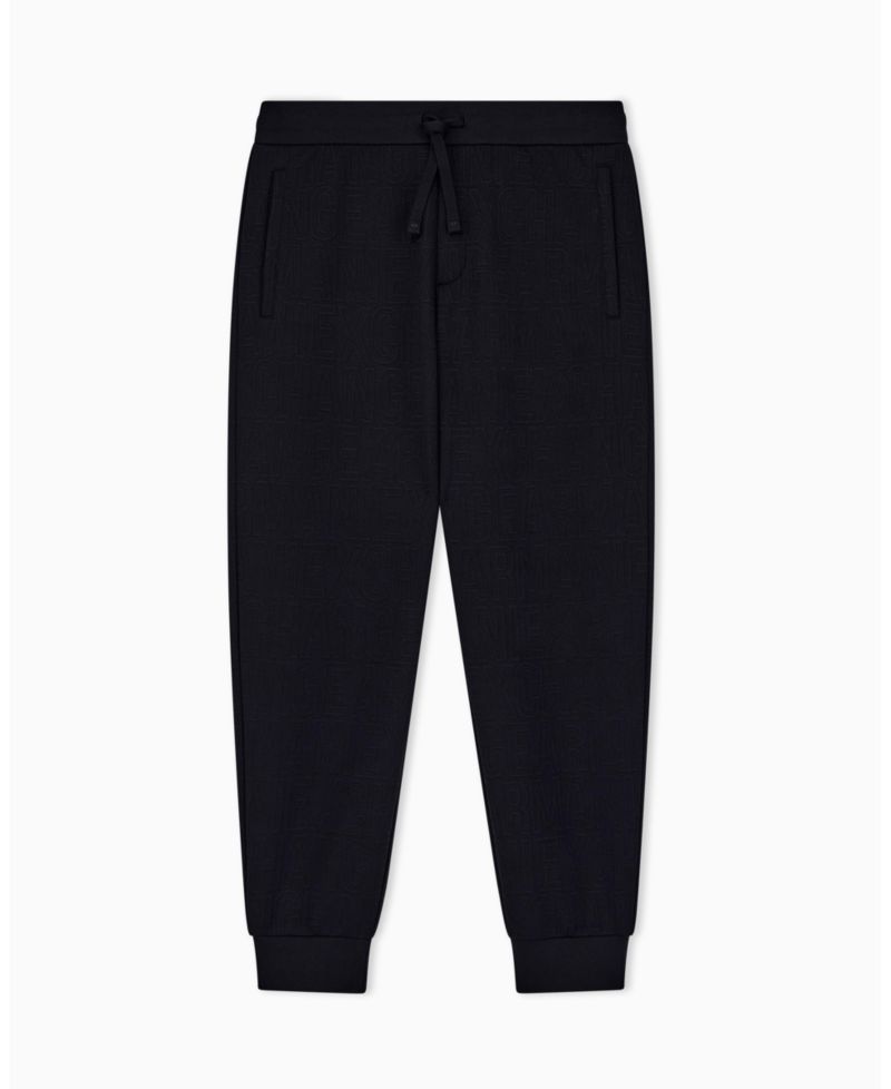 Men's Jacquard All Over Logo Jogger