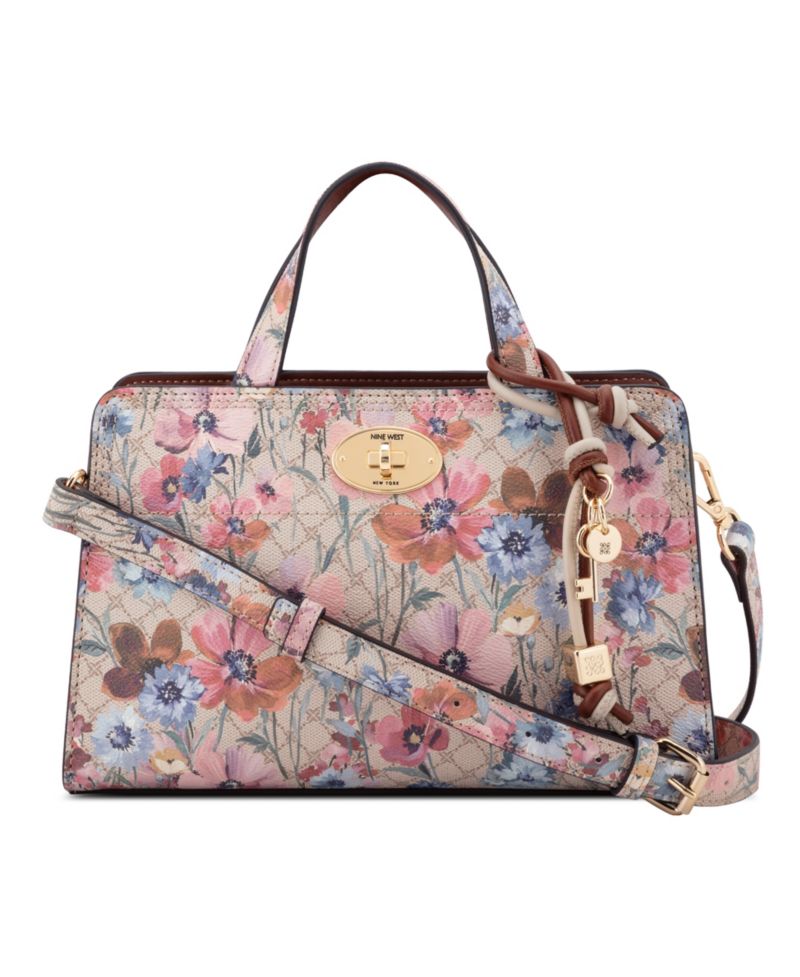 Khora East West Small Satchel Crossbody Bag