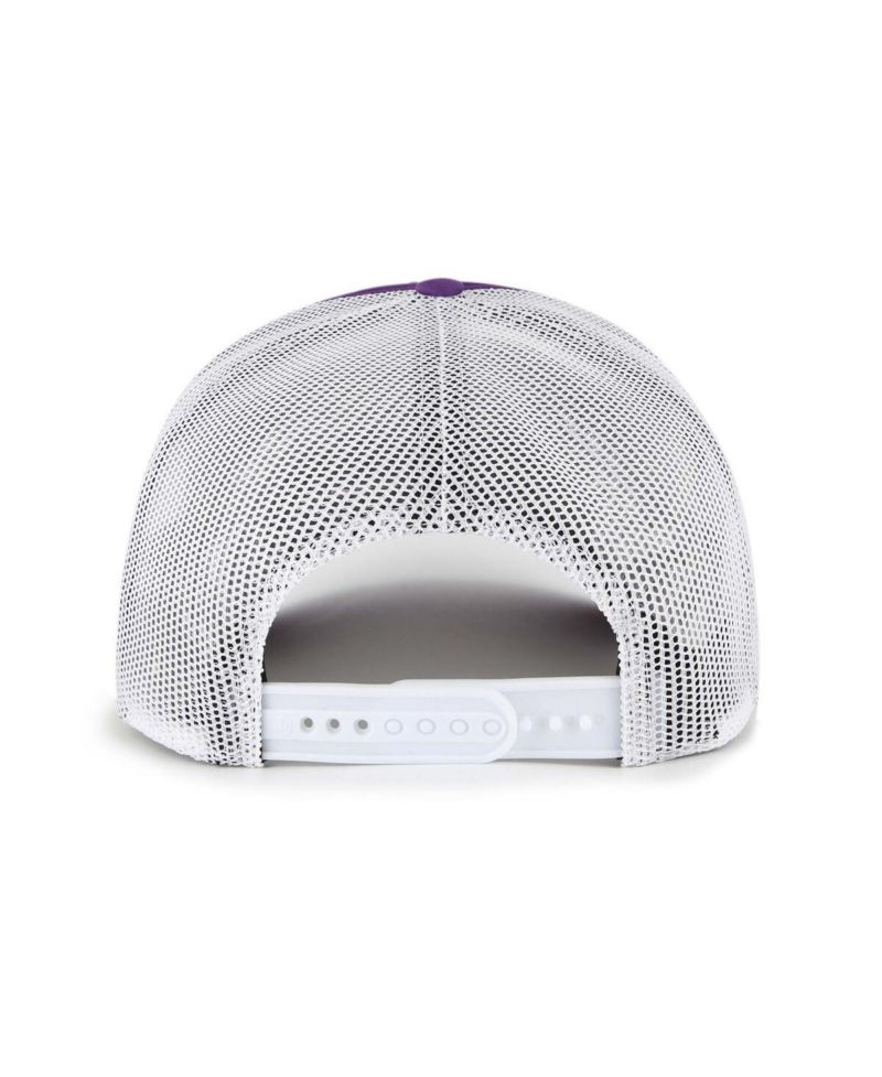 Men's Purple Arizona Diamondbacks Meander Foam Trucker Snapback Hat