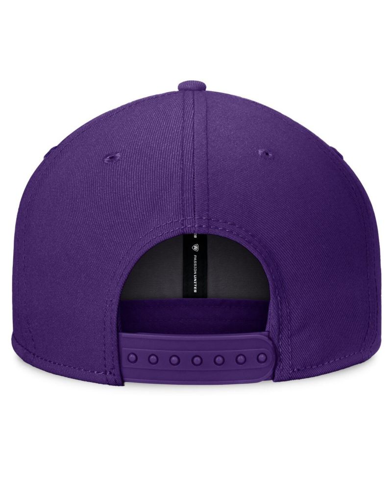 Men's Purple TCU Horned Frogs Fundamental Snapback Hat