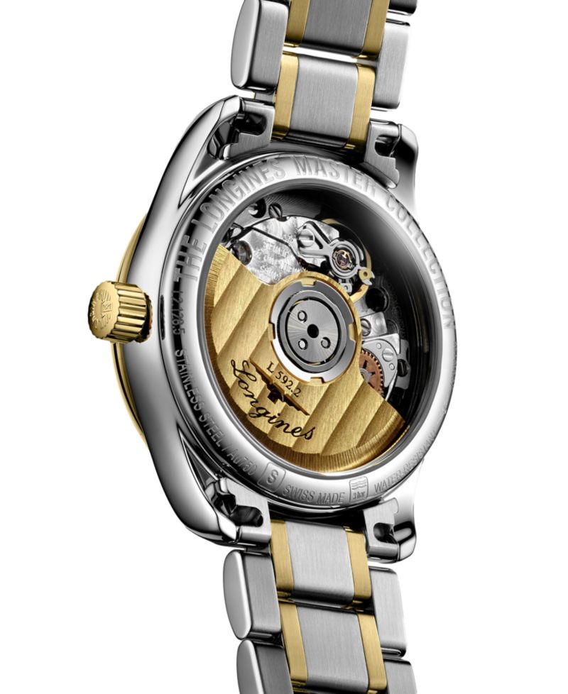 Women's Swiss Automatic Master Diamond Accent 18k Gold and Stainless Steel Bracelet Watch 26mm L21285777