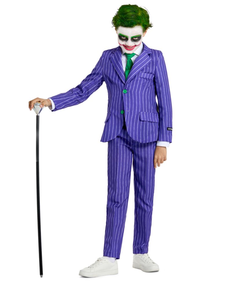 Boys' 8-20 The Joker Jacket, Pants and Tie, 3-Piece Set