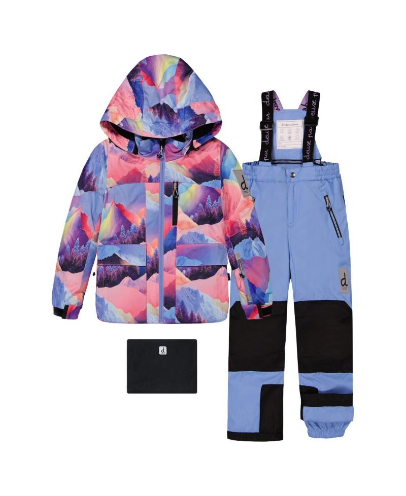 Little and Big Girl's (6-14) Two Piece Play Snowsuit