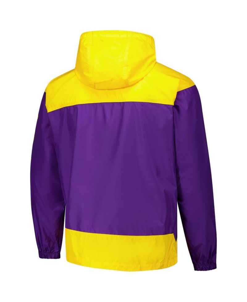 Men's Purple LSU Tigers Flash Challenger II Omni-Shade Full-Zip Windbreaker Jacket