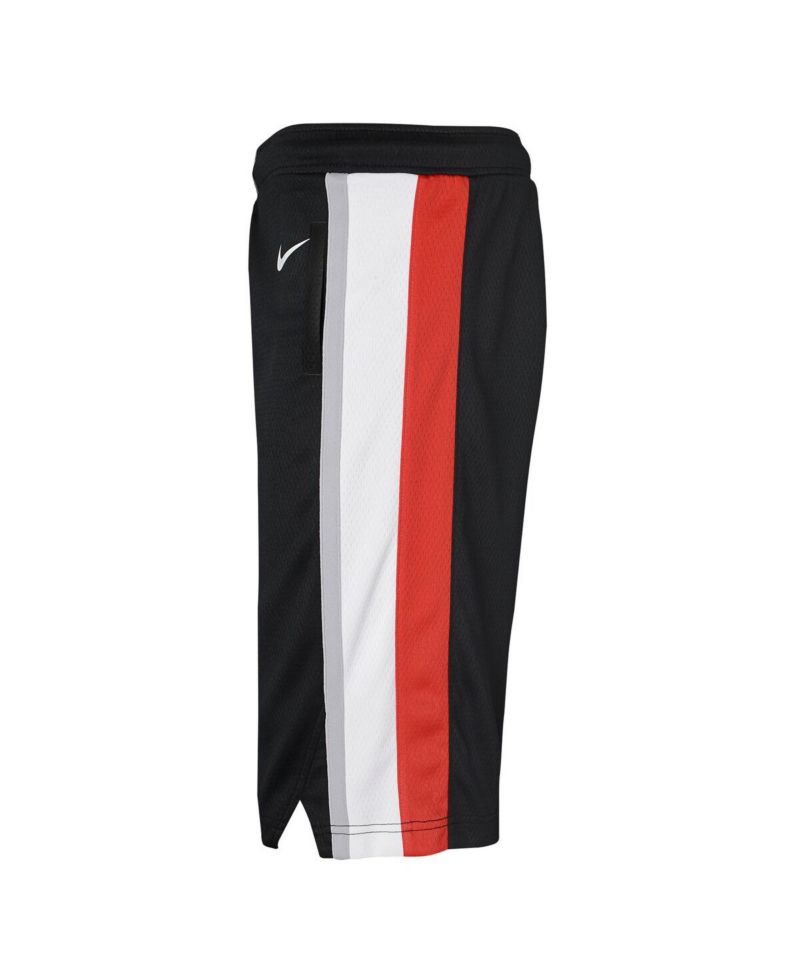 Big Boys and Girls Black Portland Trail Blazers Swingman Performance Shorts – Icon Edition