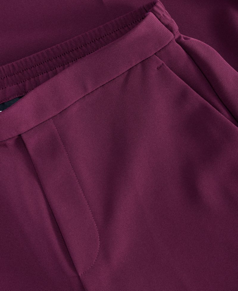 Women's High-Rise Wide-Leg Pull-On Pants