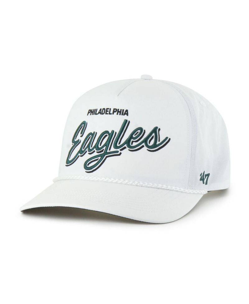Men's White Philadelphia Eagles Brrr Fairway Hitch Adjustable Hat