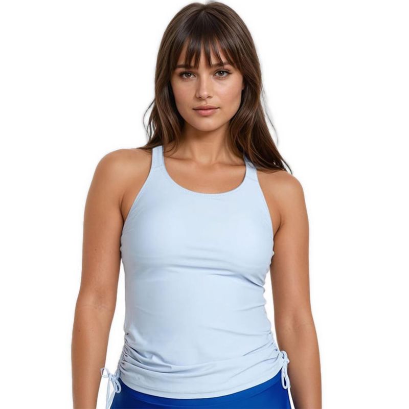 Women's Maya Tankini Swim Top With Built In Bra