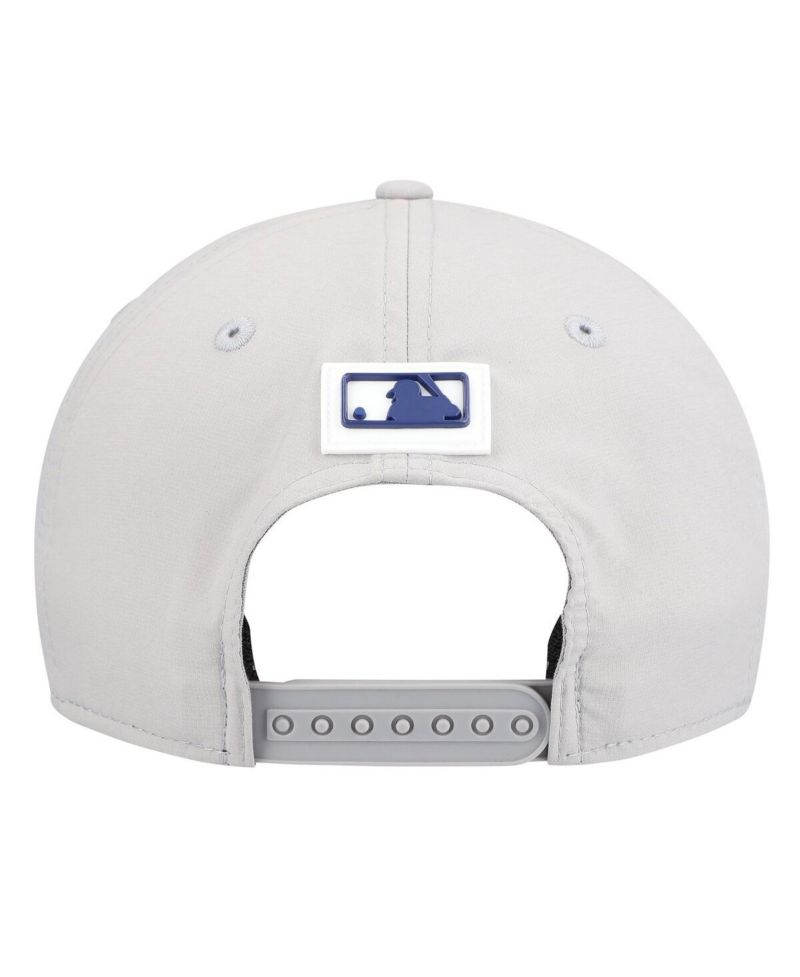 Men's Gray Los Angeles Dodgers 2026 Clubhouse 9SEVENTY Adjustable Hat