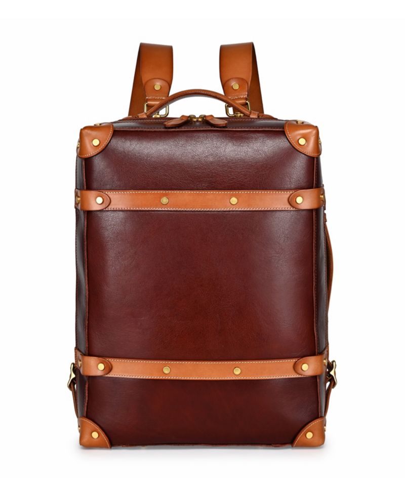 Women's Genuine Leather Speedwell Trunk Backpack