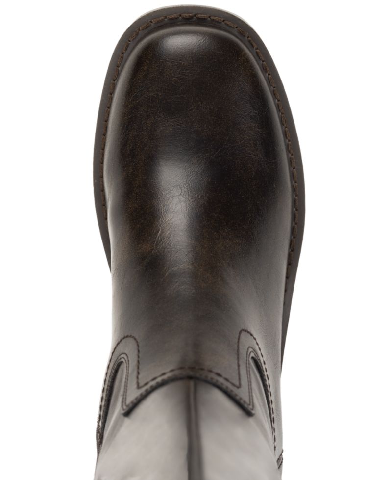 Women's Warblerr Square Toe Tall Boots, Created for Macy's, Regular & Wide Calf
