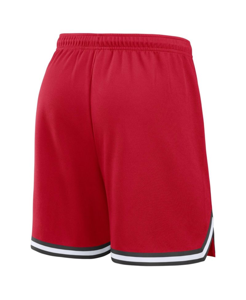 Men's Tampa Bay Buccaneers Fearless Drive Mesh Drawstring Shorts, 7" Inseam