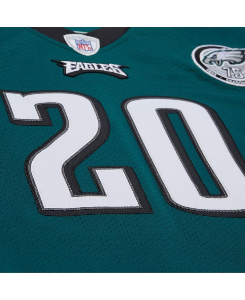 Men's Brian Dawkins Green Philadelphia Eagles 2007 Authentic Throwback Retired Player Jersey