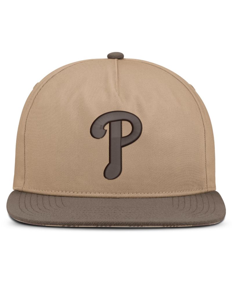 Men's Light Brown Philadelphia Phillies Statement Adjustable Hat