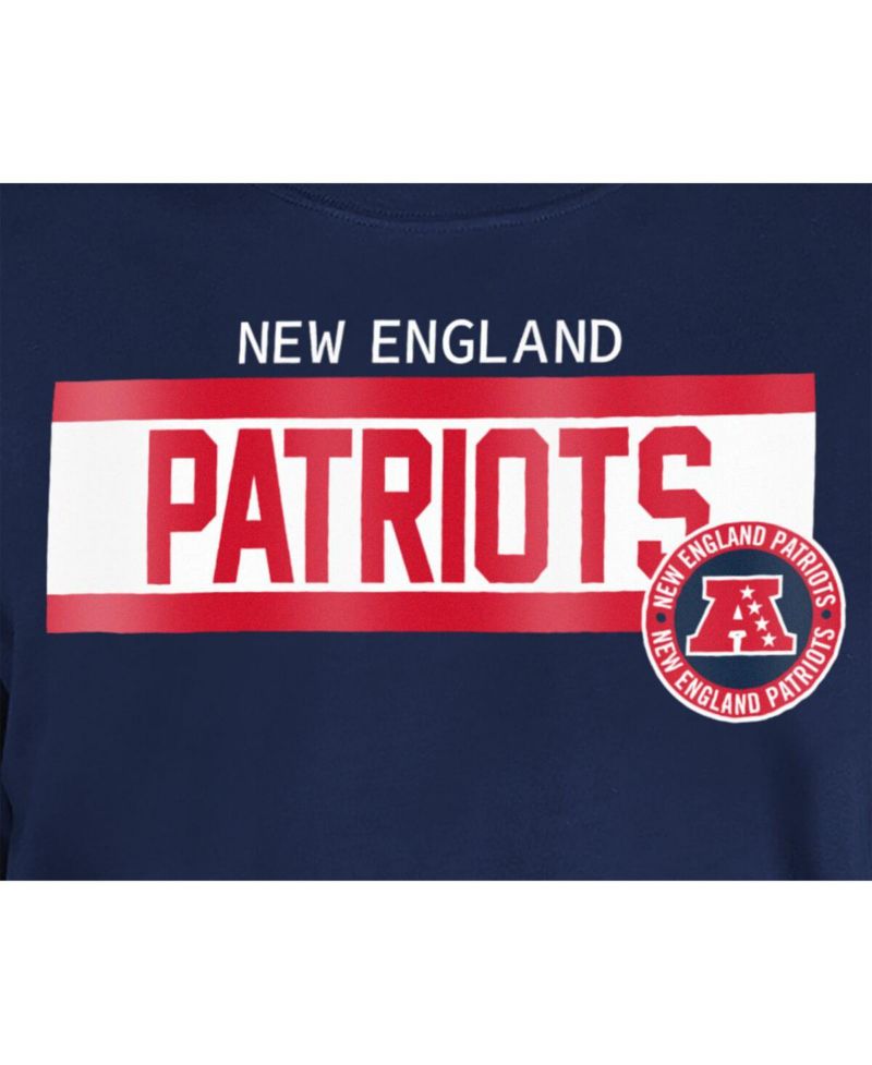 Men's Navy New England Patriots 3rd Down Domestic T-Shirt