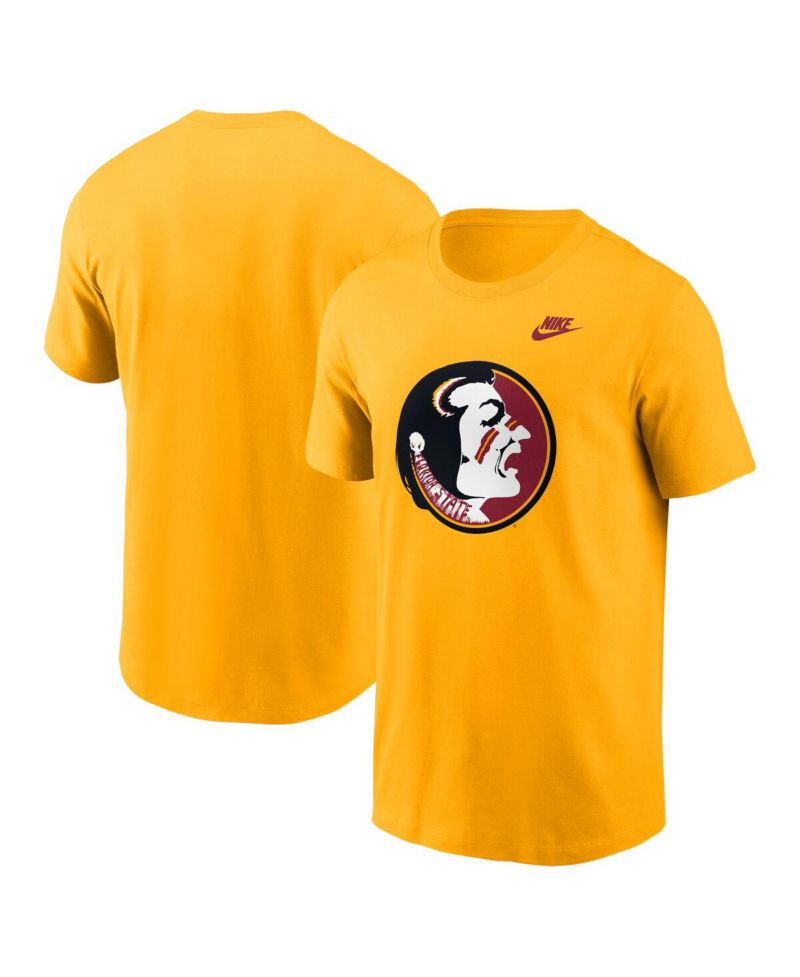 Men's Gold Florida State Seminoles Legacy Alternate Logo T-Shirt