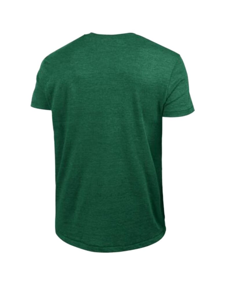 Men's Green Miami Hurricanes Triumph Tri-Blend T-Shirt