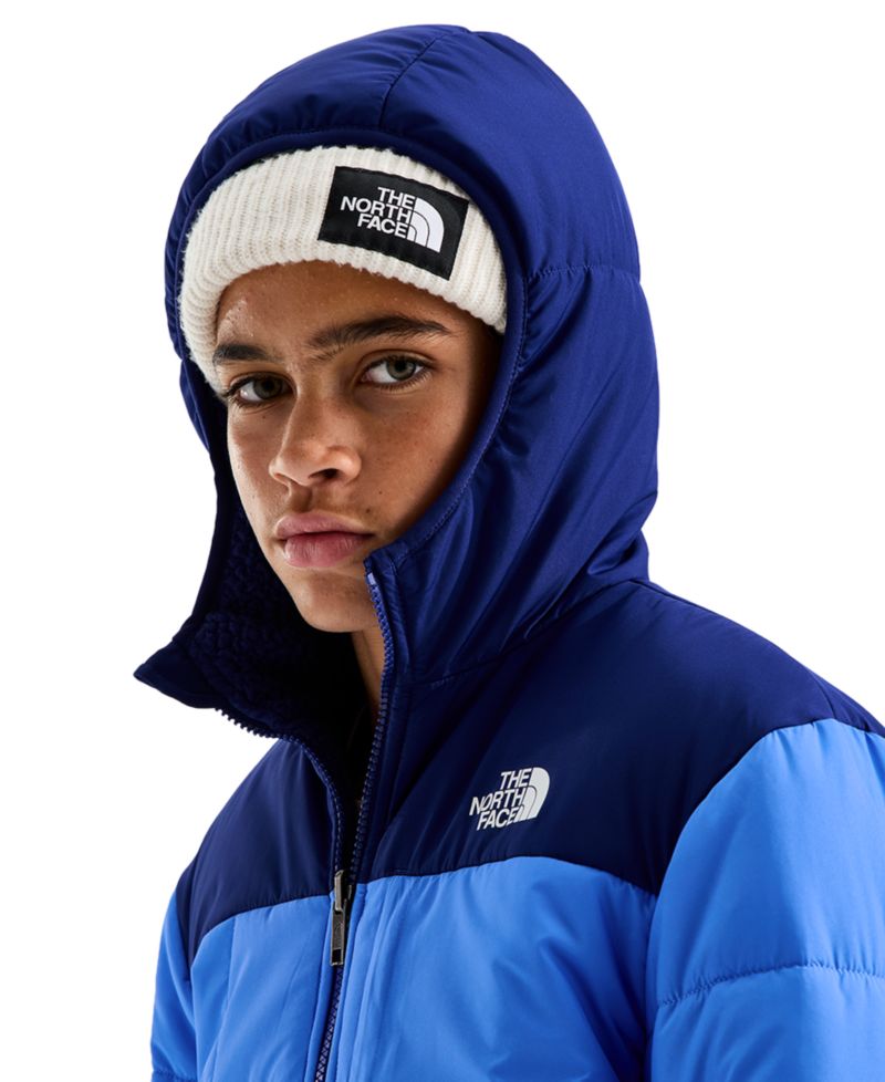Boys' 8-20 Reversible Long-Sleeve Full-Zip Hooded Jacket