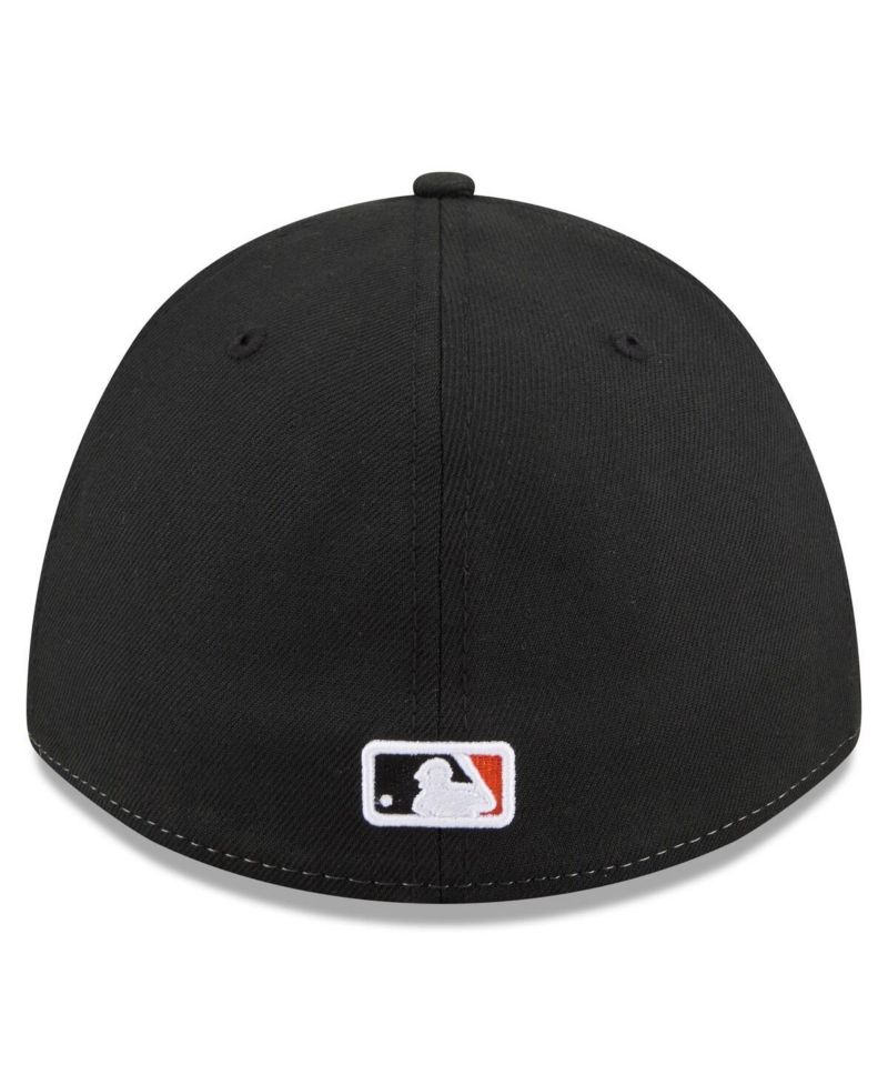 Men's Gray/Black San Francisco Giants Player Replica Alternate 39THIRTY Flex Hat
