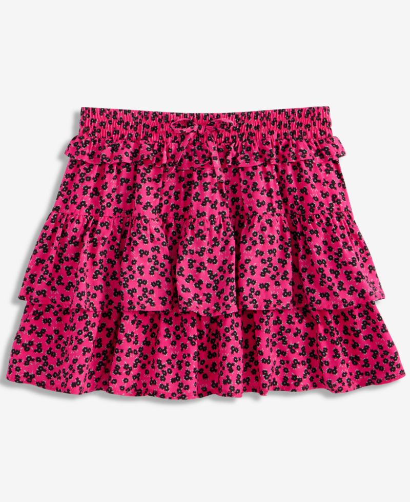 Girls 7-16 Tiered Skater Skirt