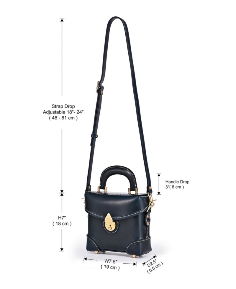 Azalea Vintage Box Crossbody Bag