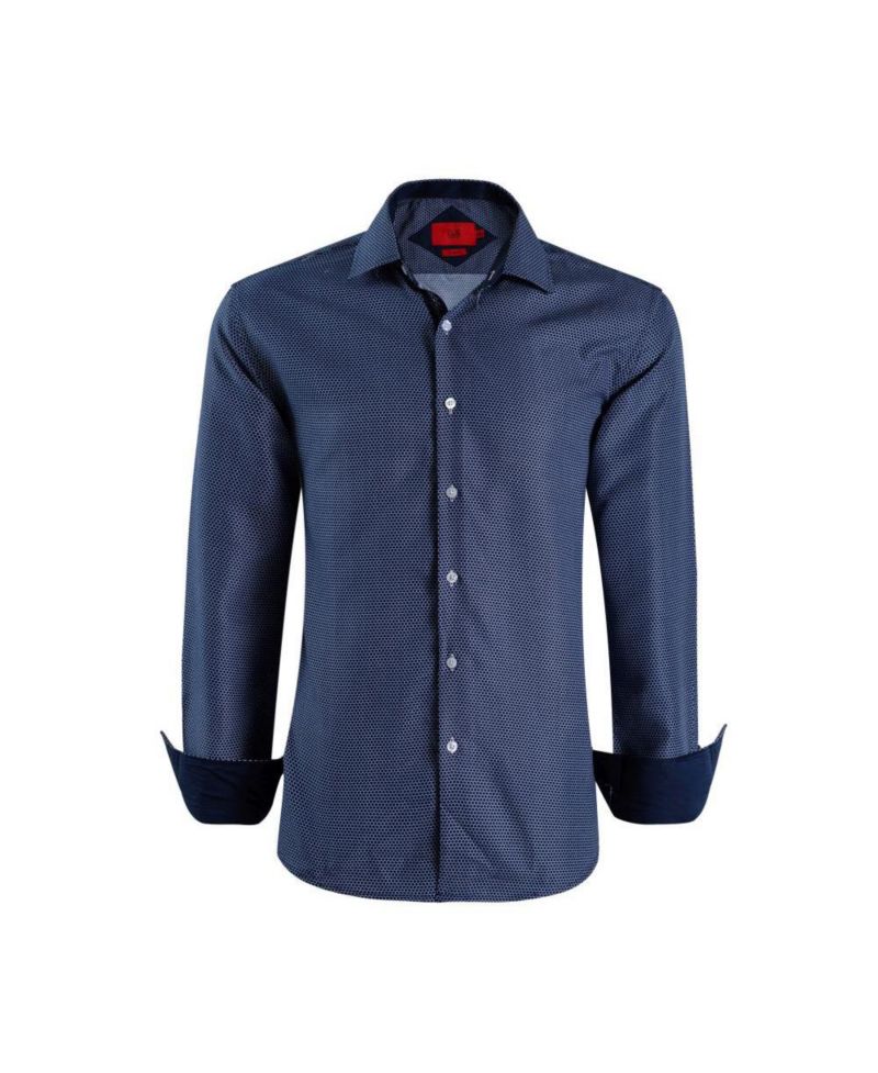 Men's Slim Fit Honeycomb Shirt