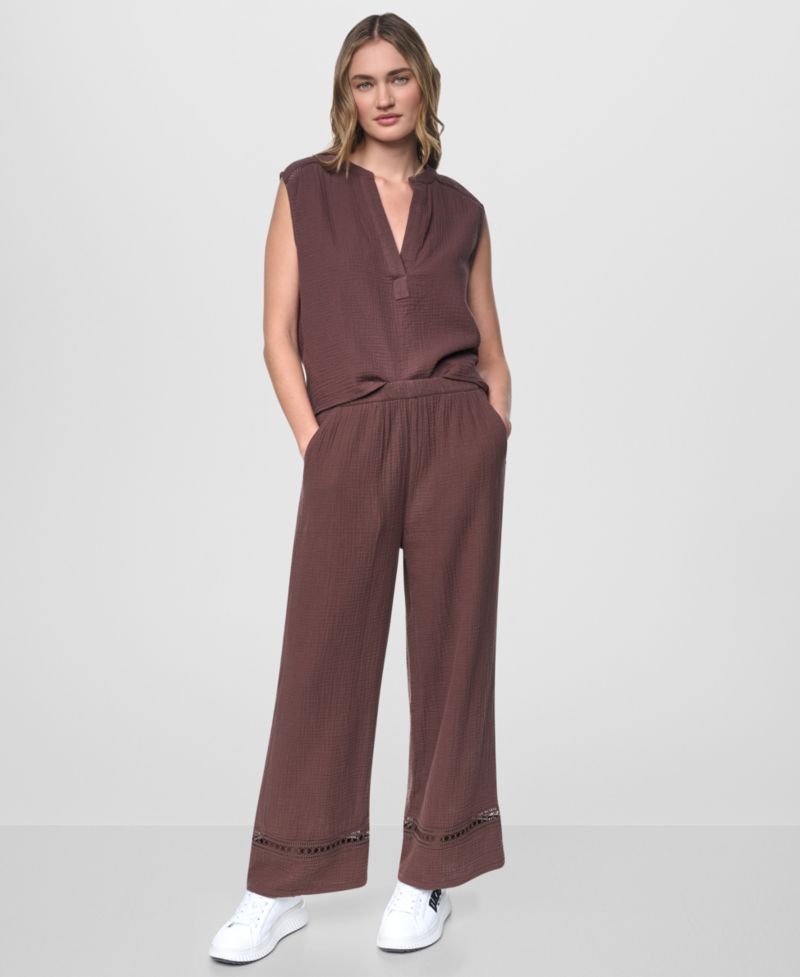 Women's Mid-Rise Drawstring Pants