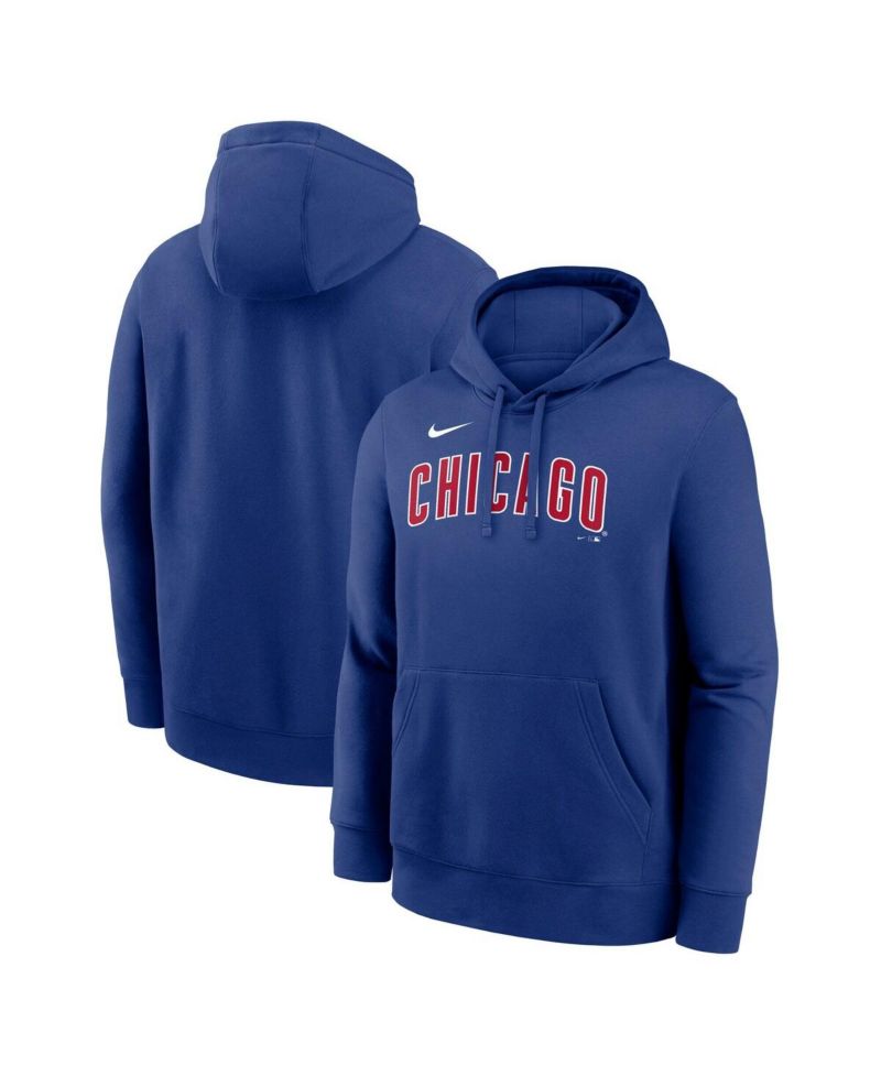 Men's Royal Chicago Cubs Dri-Fit Club Hoodie
