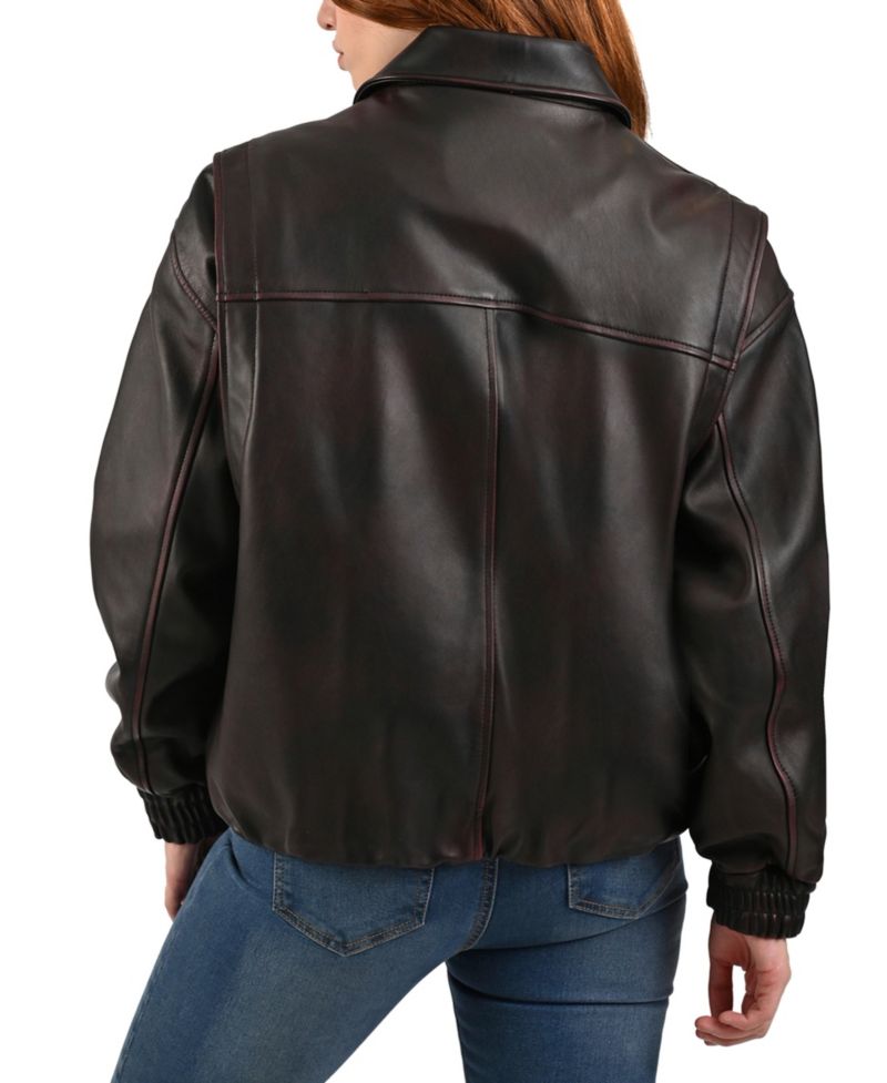 Women's Women s Lamb leather Jacket