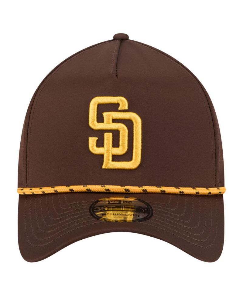 Men's Brown San Diego Padres 39THIRTY A-Frame Perforated Flex Hat