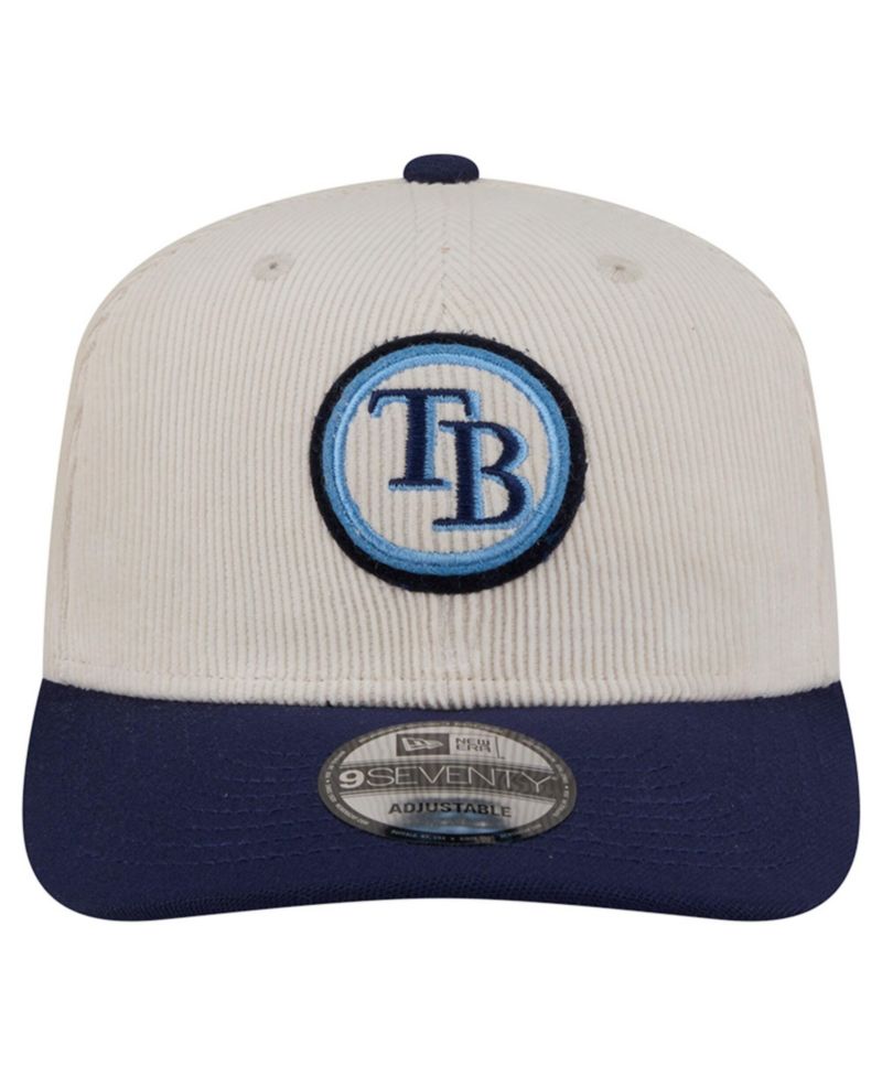 Men's Cream Tampa Bay Rays Loyal 9SEVENTY Adjustable Hat