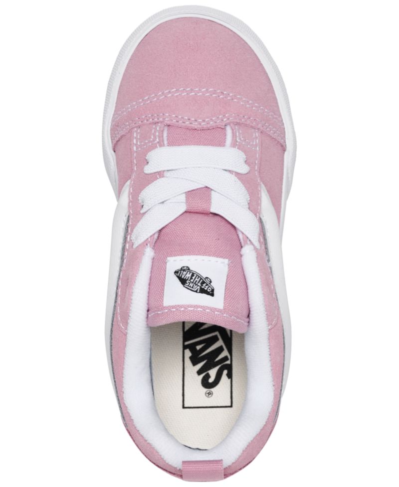 Toddler Girls' Knu Sokol Low-Top Puffy Tongue and Ankle Collar Sneakers from Finish Line