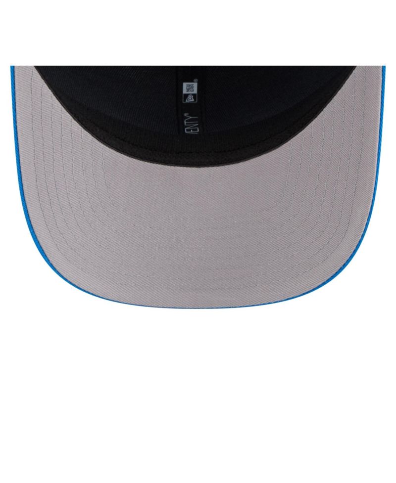 Men's Blue Detroit Lions Contest 9SEVENTY Adjustable Trucker Hat