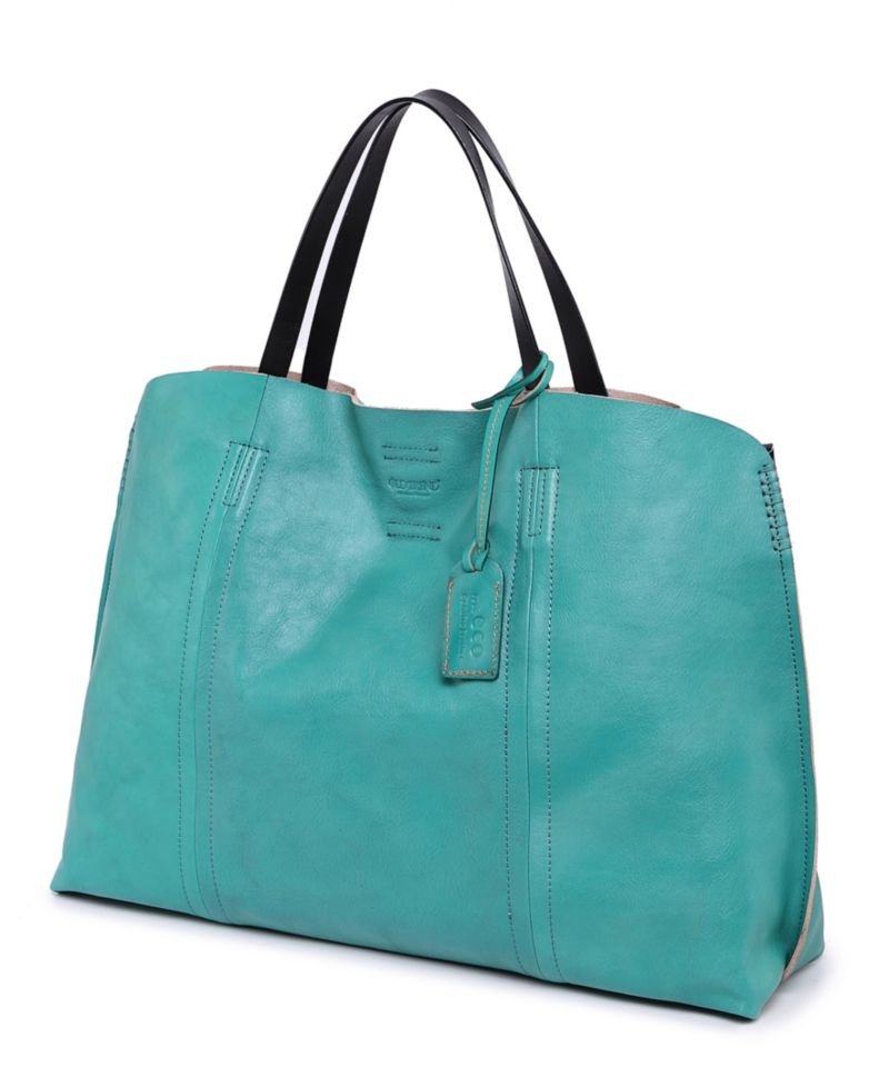 Forest Island Extra-Large Leather Tote Bag