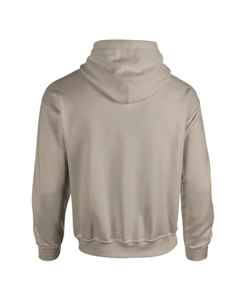 Men's Tan Michigan Wolverines Upper Arch Letters Pullover Hoodie