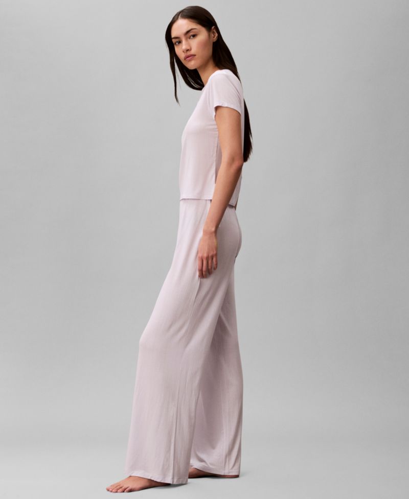 Women's Wide-Leg Sleep Pajama Pants QS7615