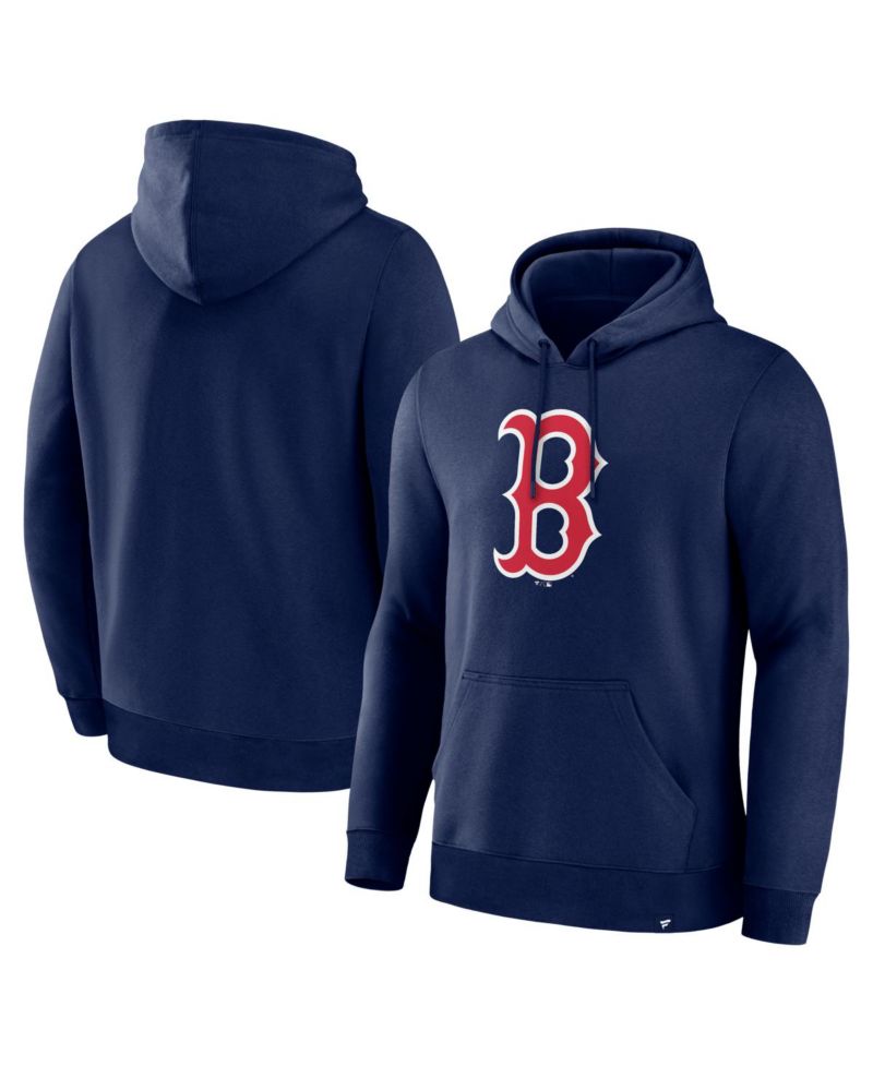 Men's Navy Boston Red Sox Primary Logo Legacy Hoodie