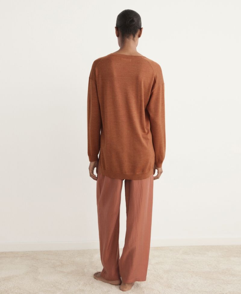 Women's Wool Pajama Sweater