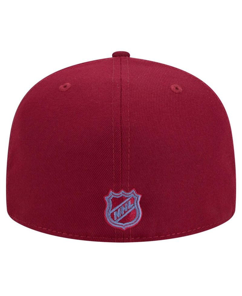 Men's Burgundy Colorado Avalanche Core 59FIFTY Fitted Hat