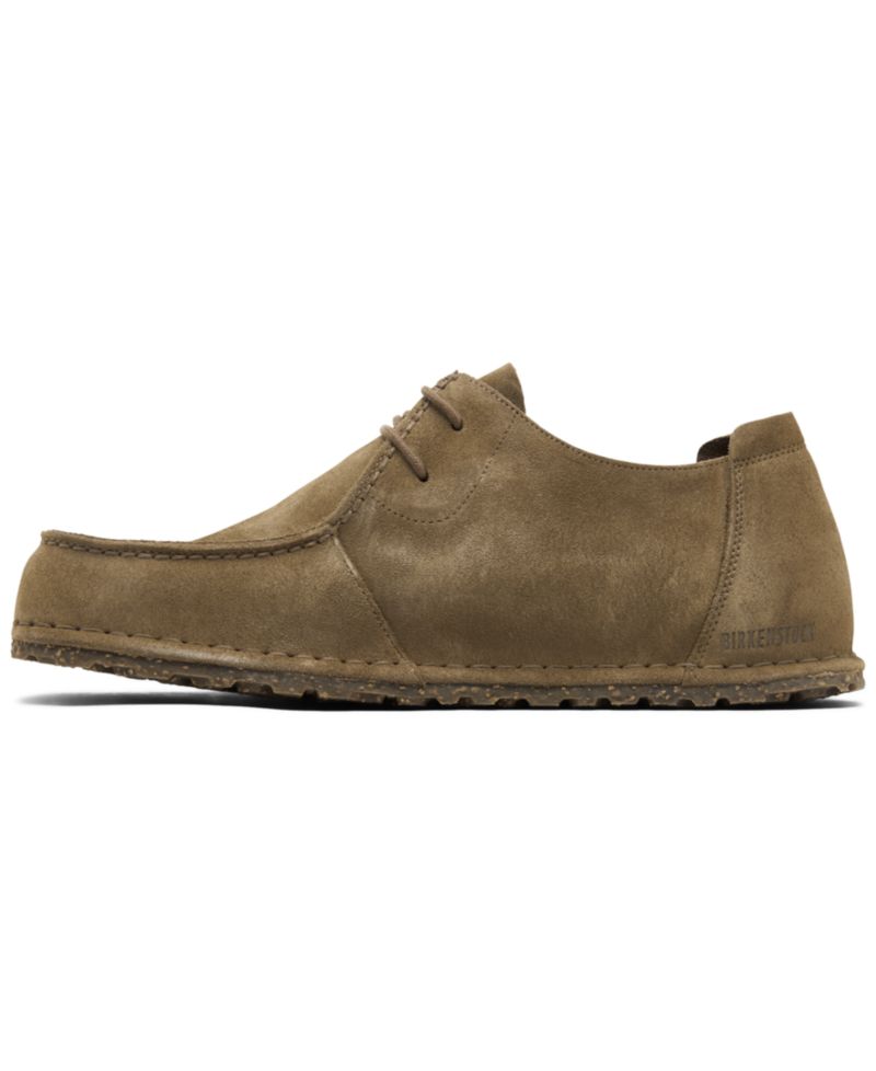 Men's Utti Lace Suede Leather Casual Sneakers from Finish Line