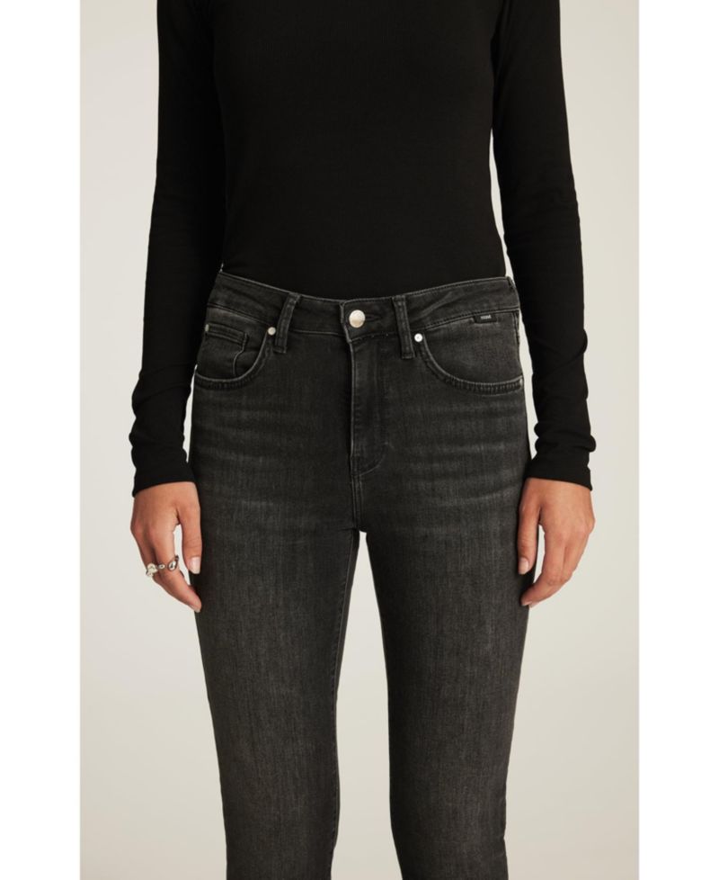 Women's Kathleen Mid Rise Slim Boyfriend Jeans