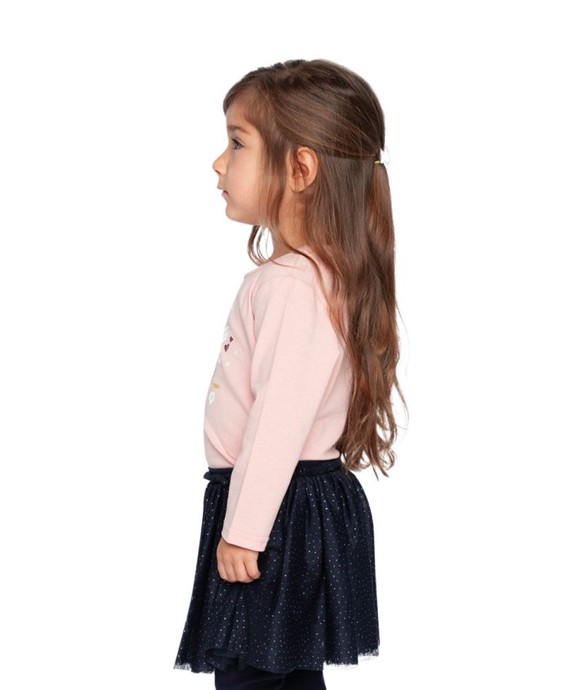 Little and Big Girl 6-8 Organic Cotton T-Shirt