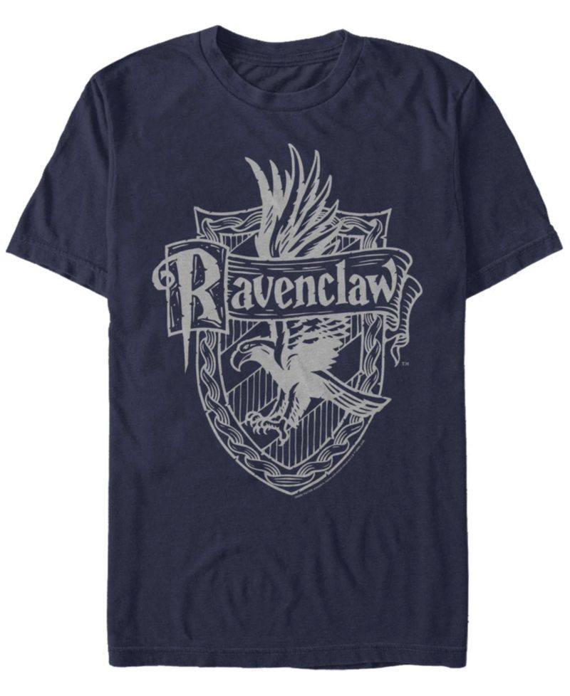 Men's Ravenclaw Crest Short Sleeve Crew T-shirt
