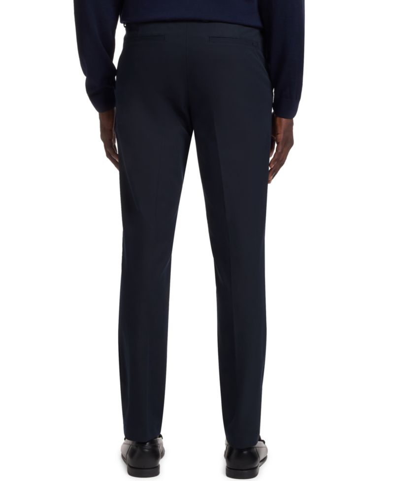 BOSS by Men's Four-Way Stretch Fabric Slim-Fit Trousers