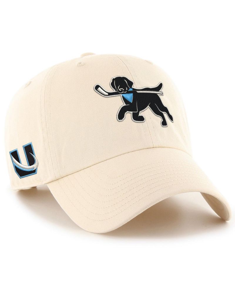 Men's Cream Utah Mammoth Archie Core Alternate Clean Up Adjustable Hat